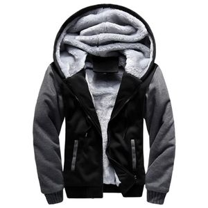 2020 New Men Jacket Winter Thick Warm Fleece